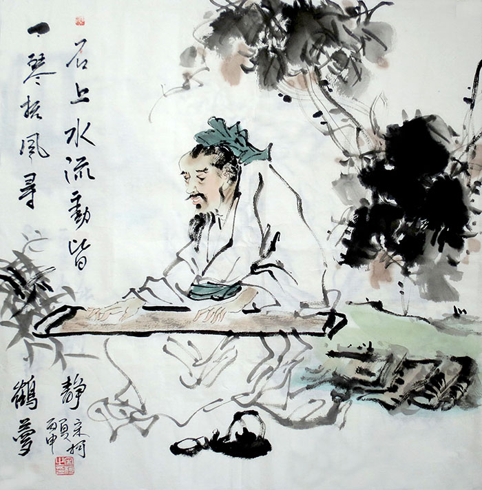 宋柯《一琴抚风寻鹤梦》 宋柯《一琴抚风寻鹤梦》