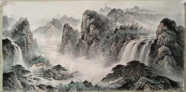 【人物专访】画家周国耀:山水相依墨彩间 画如山水达意美