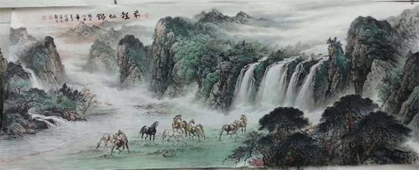 【人物专访】画家周国耀:山水相依墨彩间 画如山水达意美