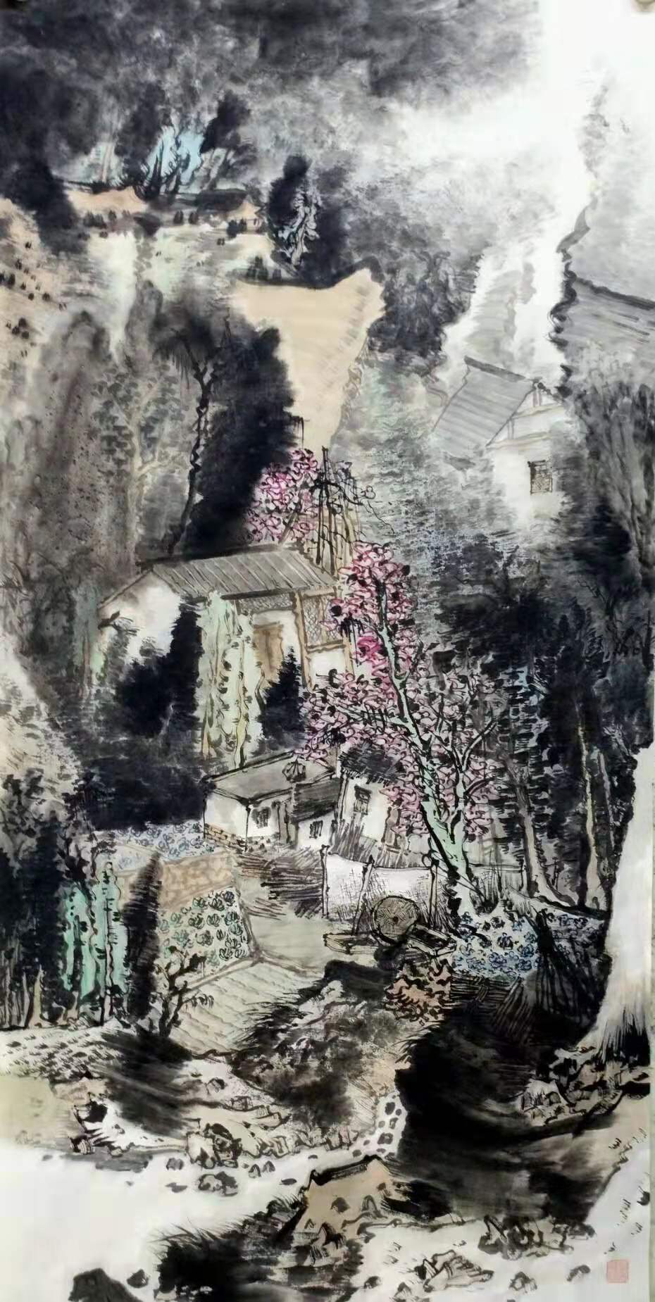 圆融美术馆开馆暨乔枕石学术作品展在郑州举行